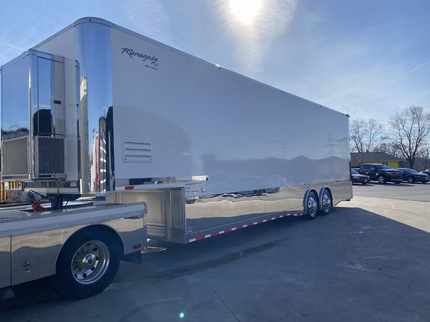 
								Renegade 3 Car Lift Gate Racing Stacker full									