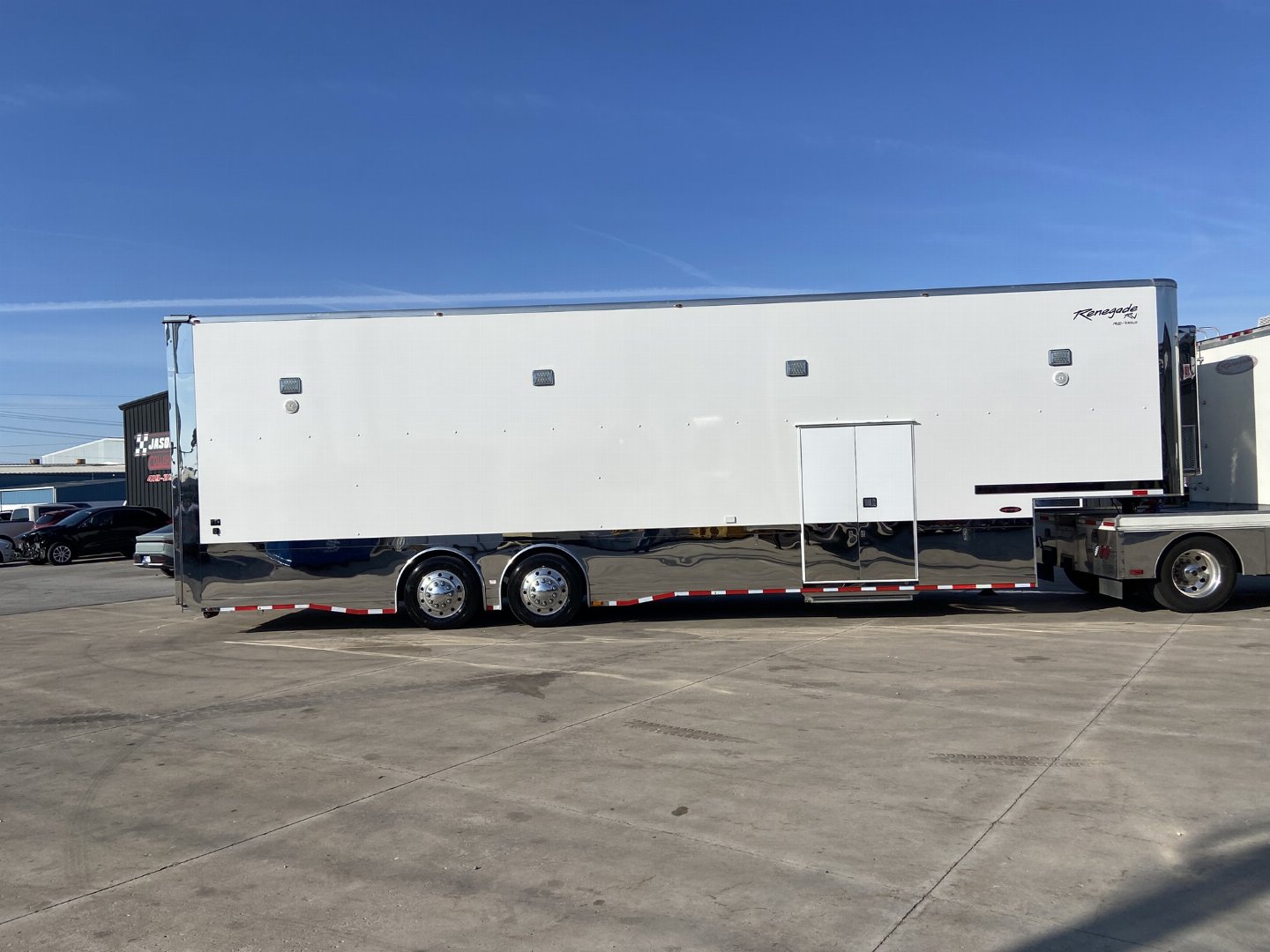 
								Renegade 3 Car Lift Gate Racing Stacker full									